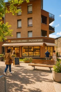 B&acirc;timent Beausoleil &agrave; Sury le Comtal, vue ext&eacute;rieure